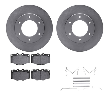 Dynamic Friction Co 6512-76539, Rotors with 5000 Advanced Brake Pads includes Hardware 6512-76539